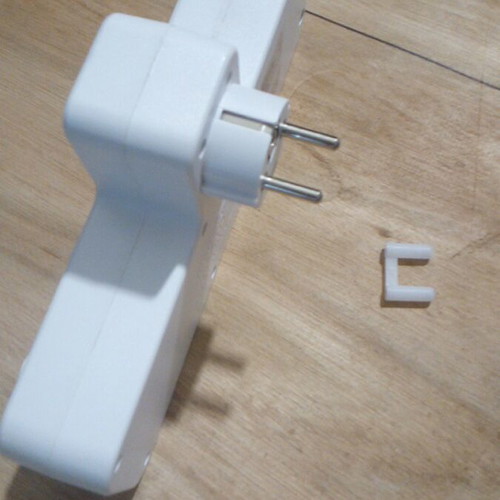 Power strip with four sockets, Type C and USB charging, new