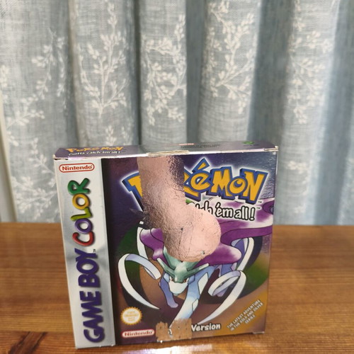 Pokémon Crystal Edition Game Boy Color game, PAL complete with box and manuals