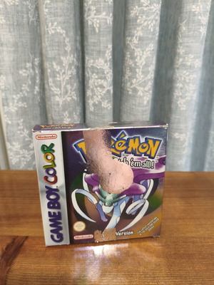 Pokémon Crystal Edition παιχνίδι Game Boy Color, αυθεντικό PAL, πλήρες με κουτί και έντυπα