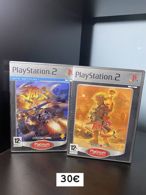 Jak, Jak 3 και Jak X παιχνίδια PS2