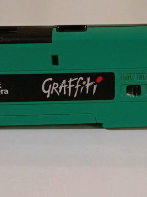 Kodak Camera Graffiti film 110 used, made in Mexico