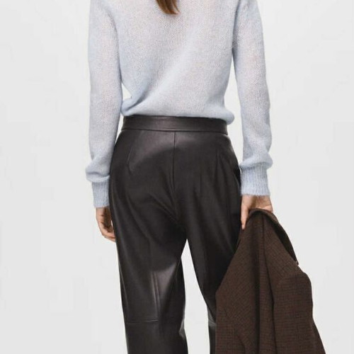 Mango pants brown new size L sold out this year