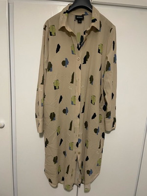 Monki shirt dress like new, beige, size M