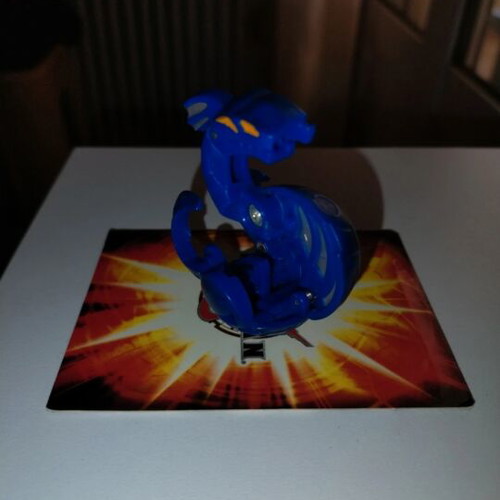 Bakugan Aquos Abes Omega figure like new, authentic