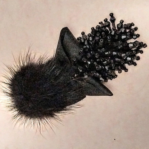 Hair clip with beads new, original design