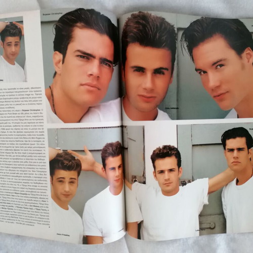 Klik No 63 July 1992 magazine used with Luke Perry tribute