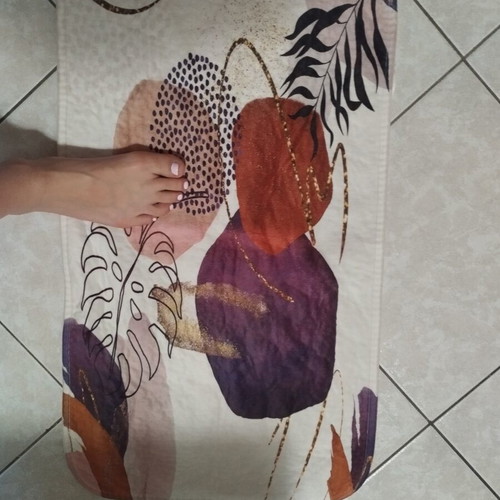 Bathroom carpet new, 75 x 43 cm