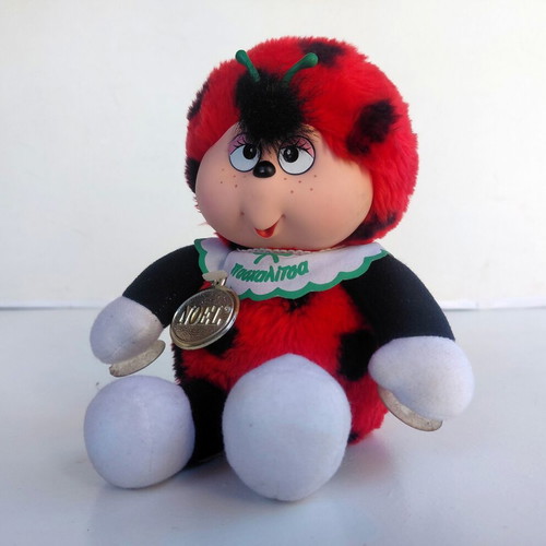 Lutrini Ladybug Noel 80s vintage toy, new condition, medium size