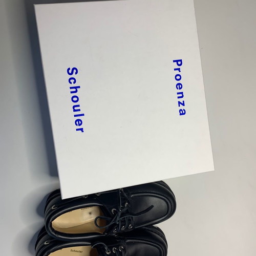 Proenza Schouler Moc lace-up shoes new, black
