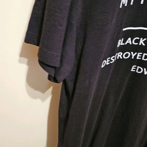 Edward short-sleeve shirt like new, size L, black