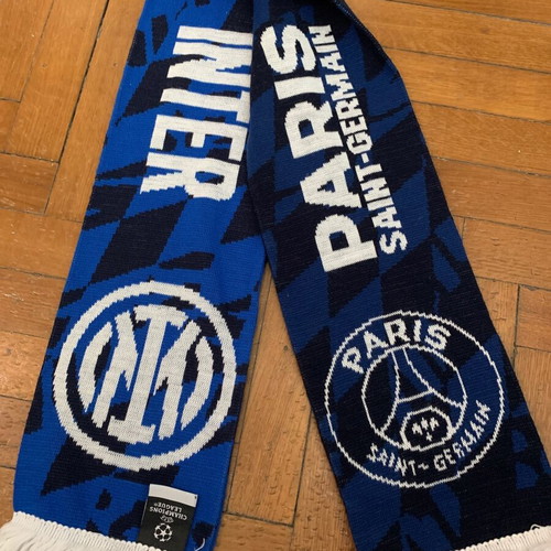 Commemorative Final Scarf PSG-INTER CL-2025 like new, Munich