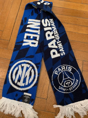Αναμνηστικό κασκόλ τελικού PSG-INTER CL-2025 σαν καινούργιο, Μόναχο