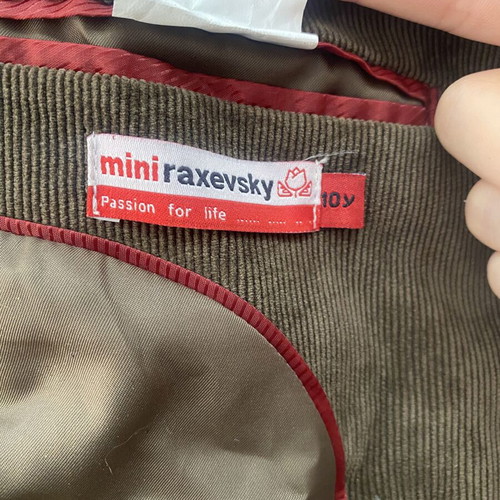 Mini Raxevsky brown jacket size 140 cm for boys