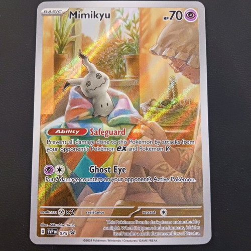 Mimikyu Promo new Paldean Fates
