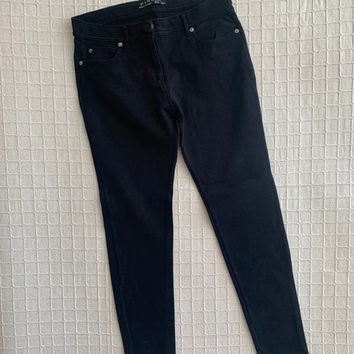 Zara black stretch pants size M