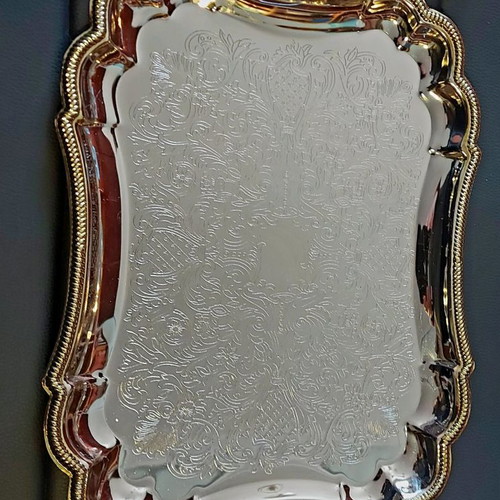 Twin Bird serving tray used 24×40