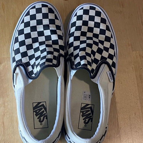 Vans athletic shoes 42.5 checkered like new