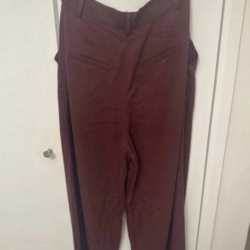 Women's pants, wine ginger color, size XS
