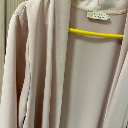 Lynne spring coat pink soft new, size M