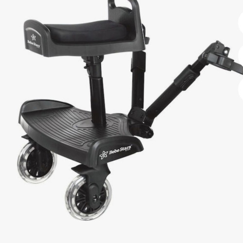 Bebe Stars Buggy Board stroller black, like new