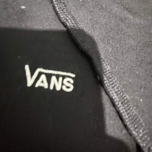 Vans hoodie size M like new, black and white