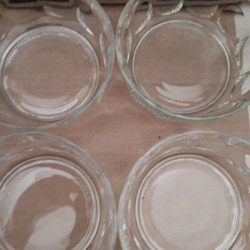 Glass bowls set of 6 used, very good condition