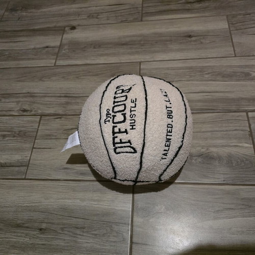 Basketball pillow new, very soft Offcourt hustle