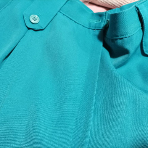 Vintage turquoise wool pants like new