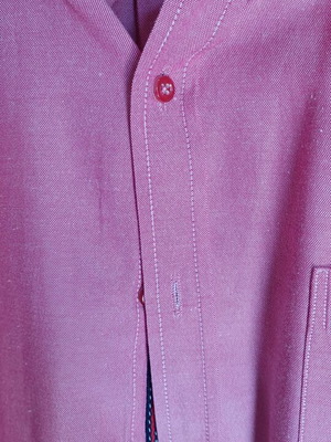 Daas Italy men's shirt pink XXL like new