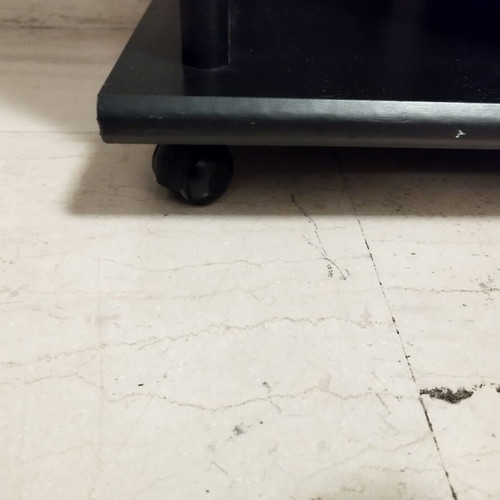 Solid wood TV stand like new