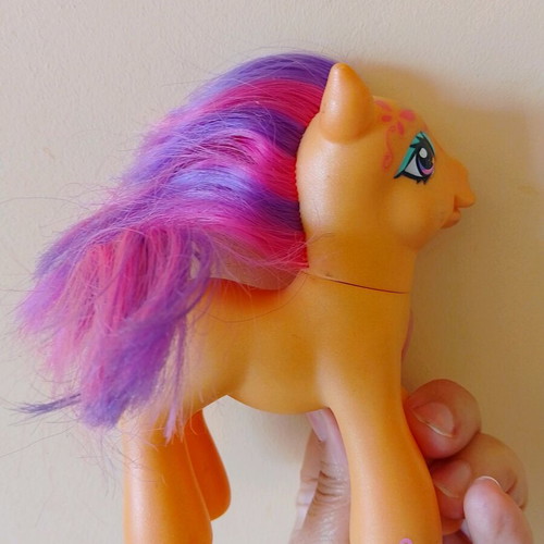 My Little Pony G3 Scootaloo фигура употребявана, колекционерска от 2007 г.