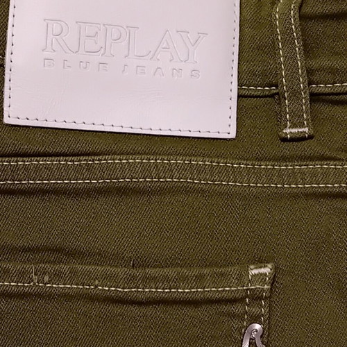 Replay women's cargo jogger pants khaki W26