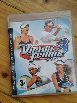 Virtua Tennis 3 PS3 game used, complete with manual