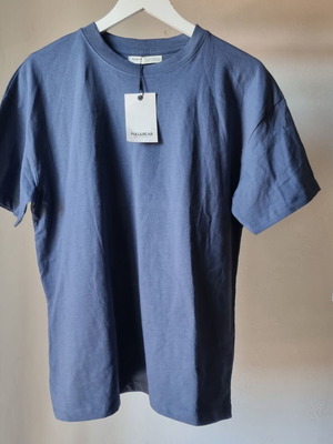 Pull & Bear Ανδρική μπλούζα νέα, μέγεθος S, βαμβακερή, μπλε
