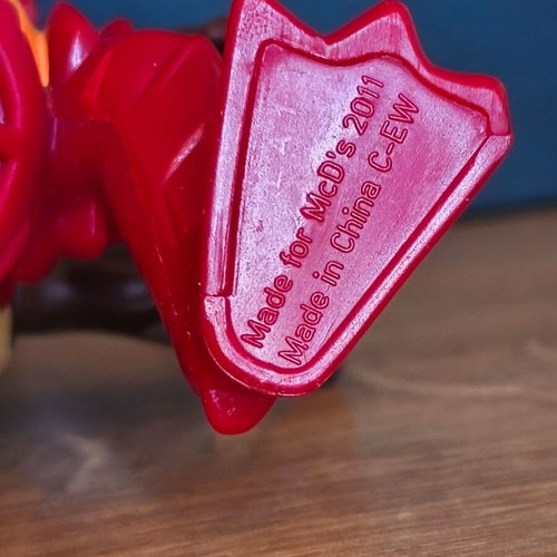 2011 Spin Master Bakugan Red Dragon figure made for McDonald's