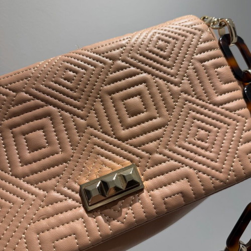 Zara beige leather shoulder bag like new