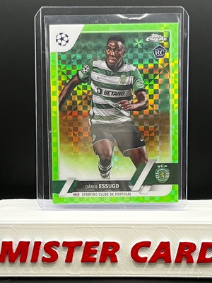 2022-23 Topps Chrome Neon Green Shimmer RC Essugo σαν καινούργιο