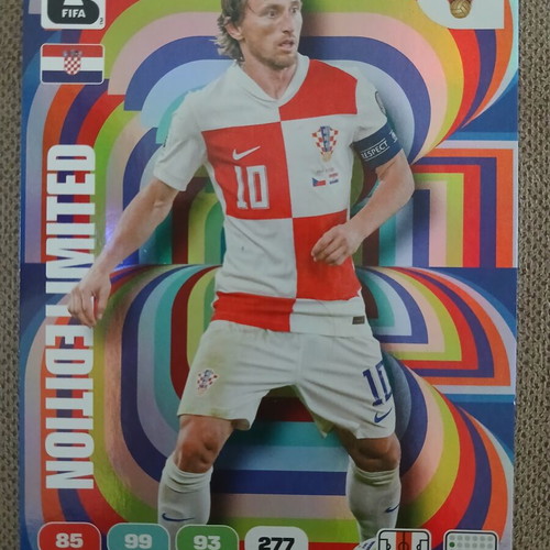 2026 Panini World Cup Adrenalyn Limited Edition XXL Luka Modric card like new