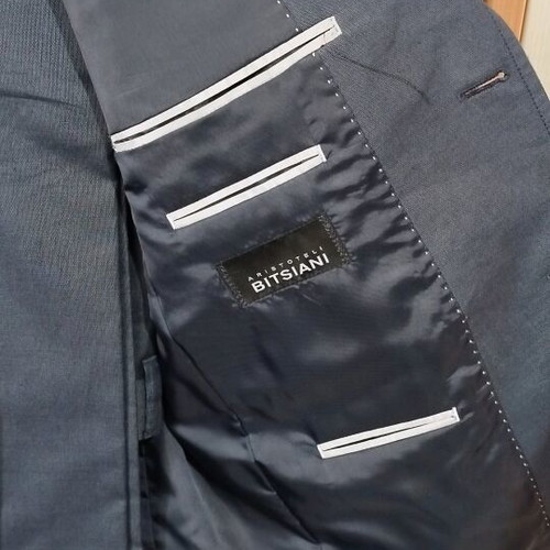 Aristoteli Bitsiani blue/anthracite suit like new