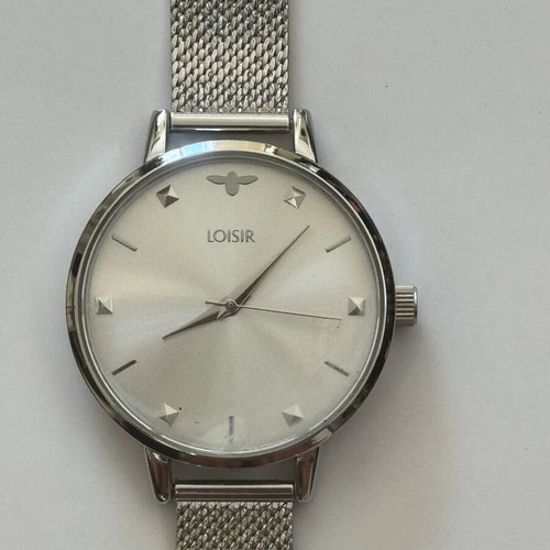 Loisir women's silver watch like new