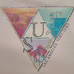 Guess set blouse and shorts size 10 new, blue and pink
