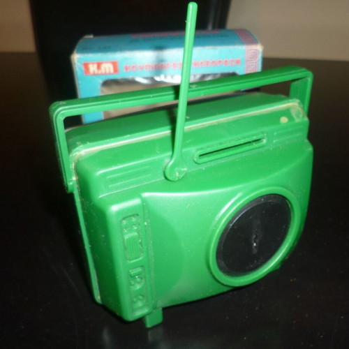 Television Piggy Bank with Security Lock from K.M 70s new
