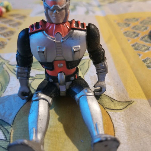 Collectible pack of 4 vintage figures used from the 90s