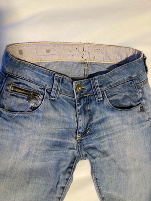 Verso blue jeans women's used, size S, blue