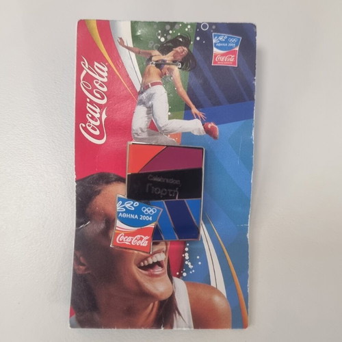 Pins Ολυμπιακών αγώνων 2004 Coca Cola μεταχειρισμένα