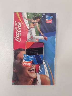 Pins Ολυμπιακών αγώνων 2004 Coca Cola μεταχειρισμένα