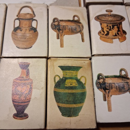 Matchboxes used, 55 pieces, 1980s themes