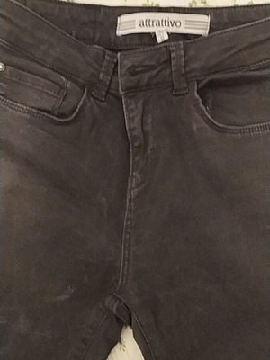 Attrattivo summer black jeans size XS like new