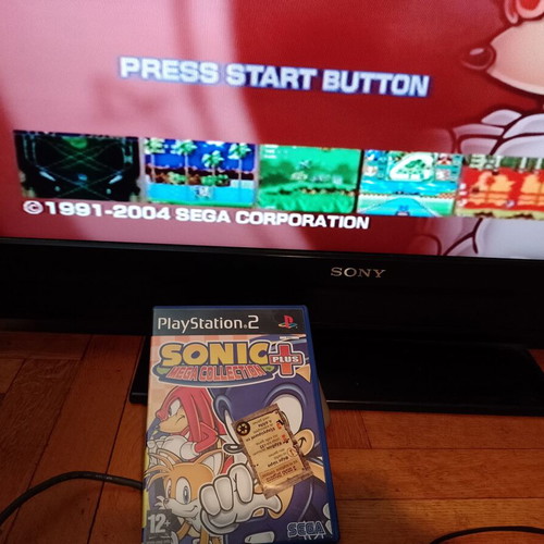 Sonic Mega Collection PlayStation 2 used, complete in good condition