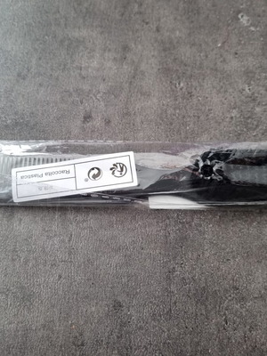 Men's grooming brush comb 2 in 1 black new